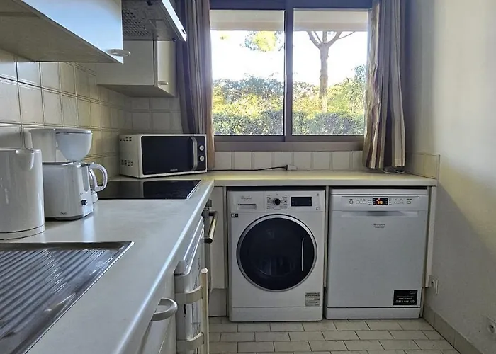 Le Chateau De La Pinede - Debut Cap D'antibes - Garden Flat, Swimming Pool, Tennis Apartment